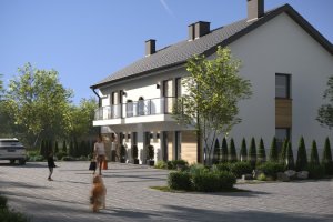 Bliźniaki Goczałkowice ul Górna Wizualizacja 5