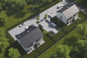 Bliźniaki Goczałkowice ul Górna Wizualizacja 6